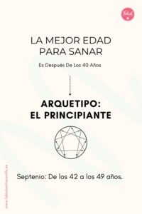 LA MEJOR EDAD PARA SANAR, ES DESPUÉS DE LOS 40.