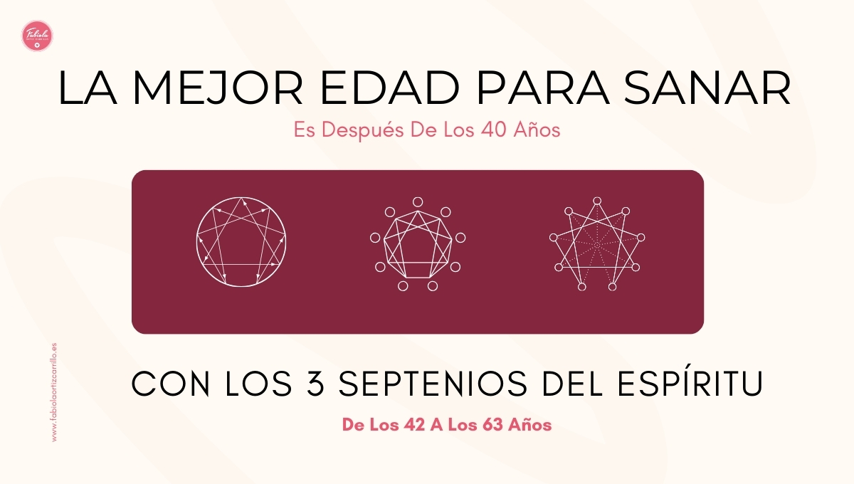 LA MEJOR EDAD PARA SANAR, ES DESPUÉS DE LOS 40.
